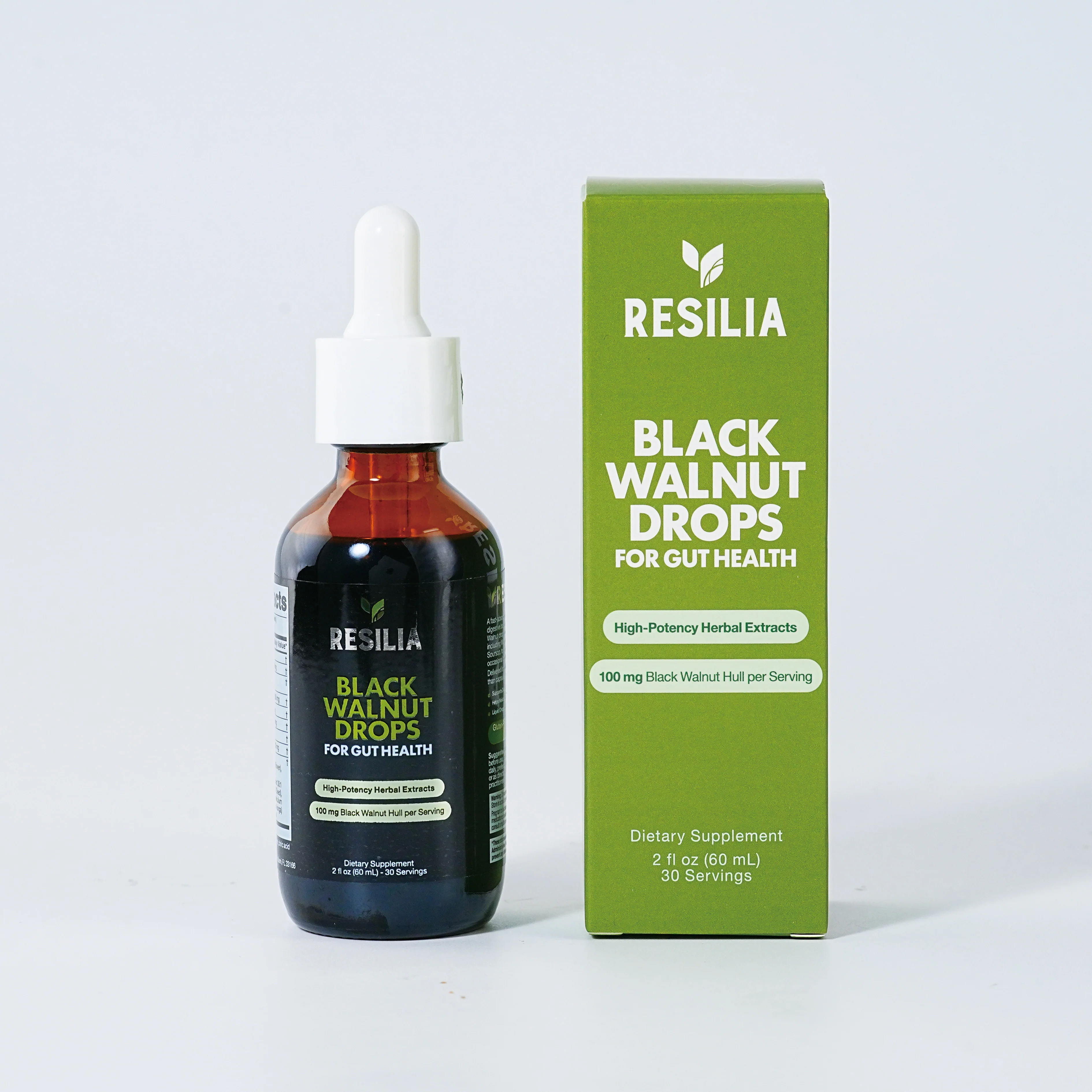 Resilia® Black Walnut Wormwood Parasite Cleanse